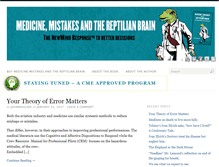 Tablet Screenshot of fewererrors.com